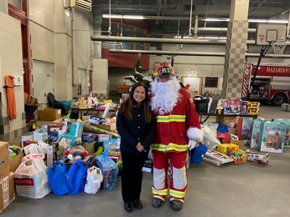 Christmas Toy Drive 2022 Fire Station